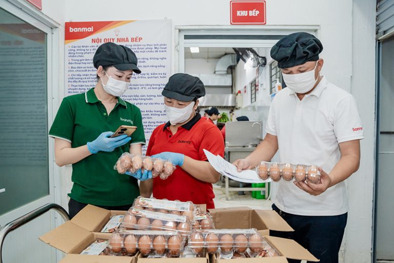 Ban Mai từng bước chuẩn hóa vận hành bằng chuyển đổi số trong lĩnh vực suất ăn bán trú