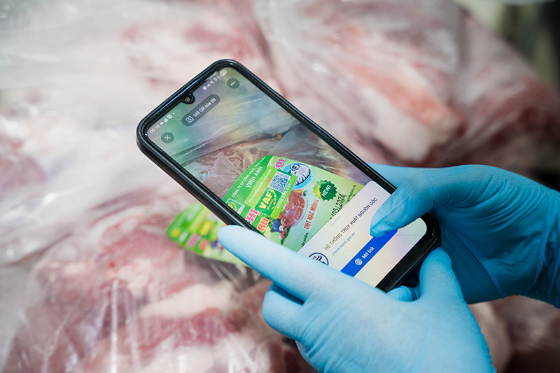 Nguyên liệu được truy xuất bằng mã QR, sẵn sàng kết nối HanoiCheck để nâng cao tính minh bạch